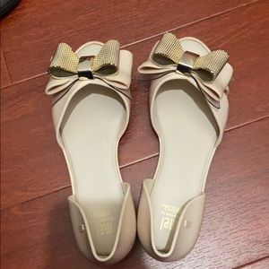 Ivory Melissa open toe flat